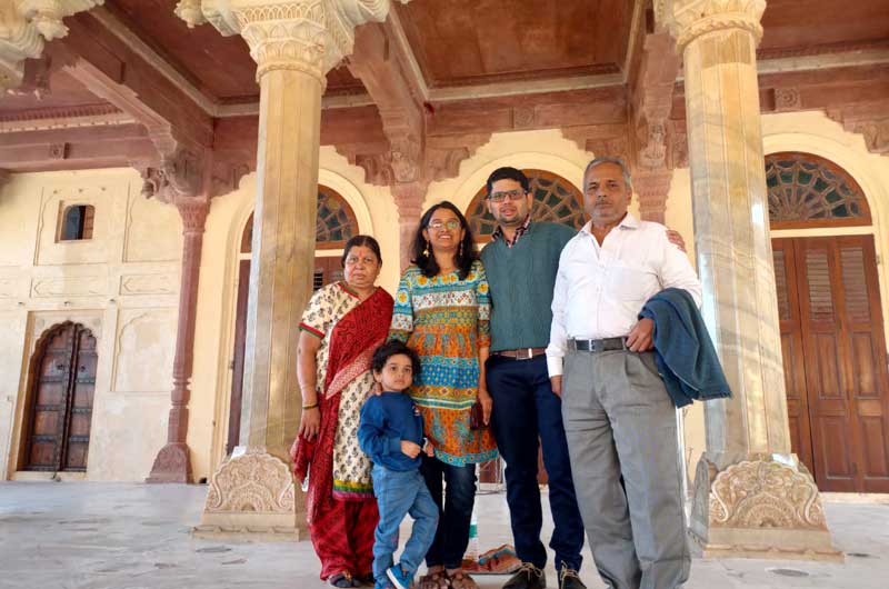 Aditi Pathak & Family